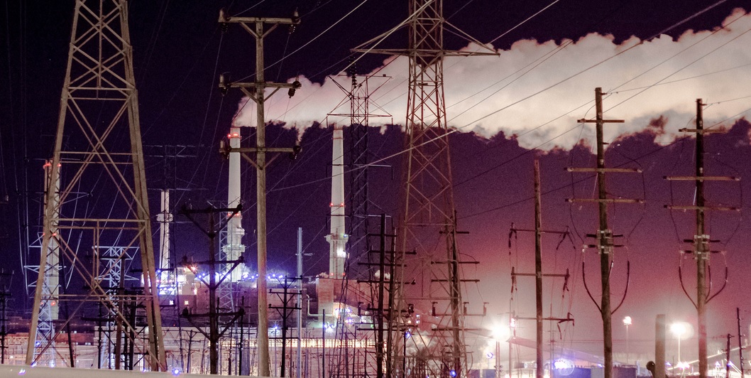 Midwestern Generation power plant in Waukegan, IL