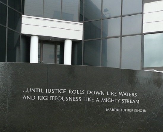Civil Rights Memorial in Montgomery, Alabama