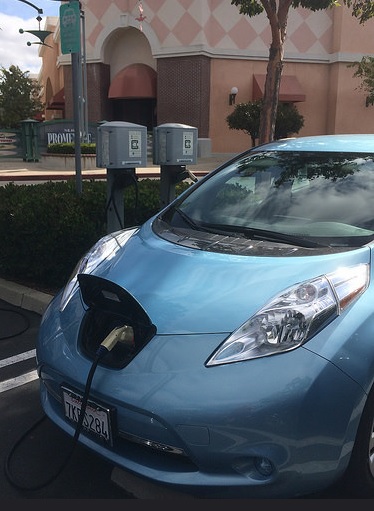 Electric Vehicle Plugged in Thumbnail