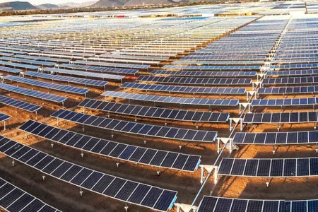 Solar panels in Baja