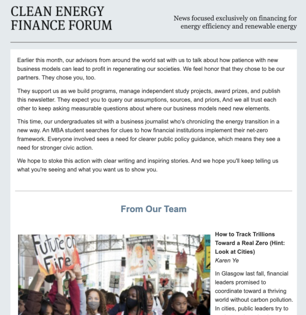 Communities and Carbon