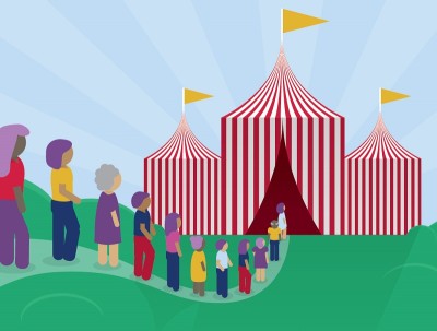Circus Admission Tent Thumbnail
