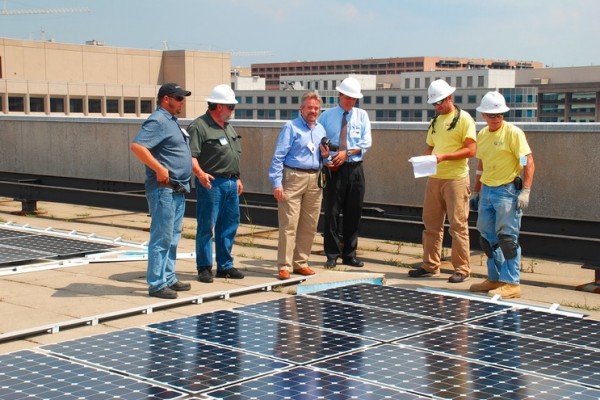 Department of Energy - Looking at solar panels