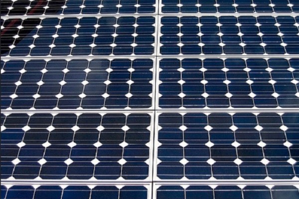 Solar Panels close up