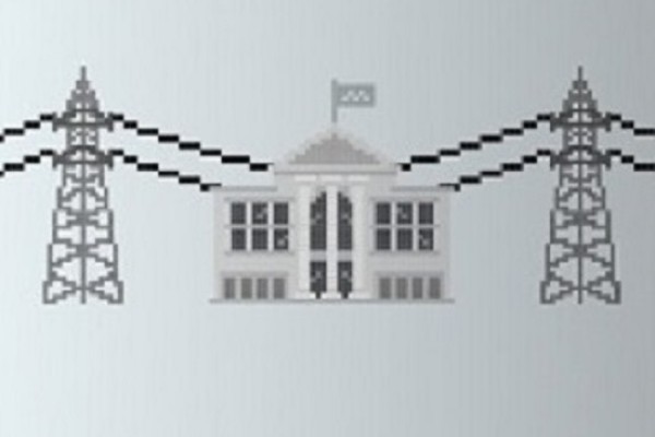 A microgrid connecting to the office of a champion decision maker