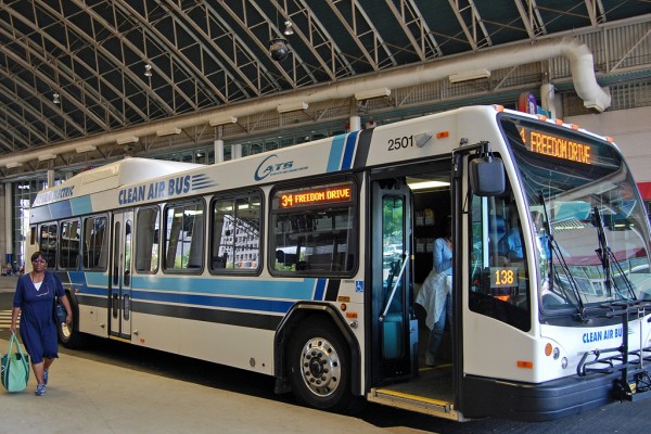 Charlotte, NC hybrid bus